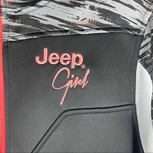 Jeep Girl Choko Authentics Lethal Soft Shell Jacket Fleece Lined Women's Small - Picture 3 of 8